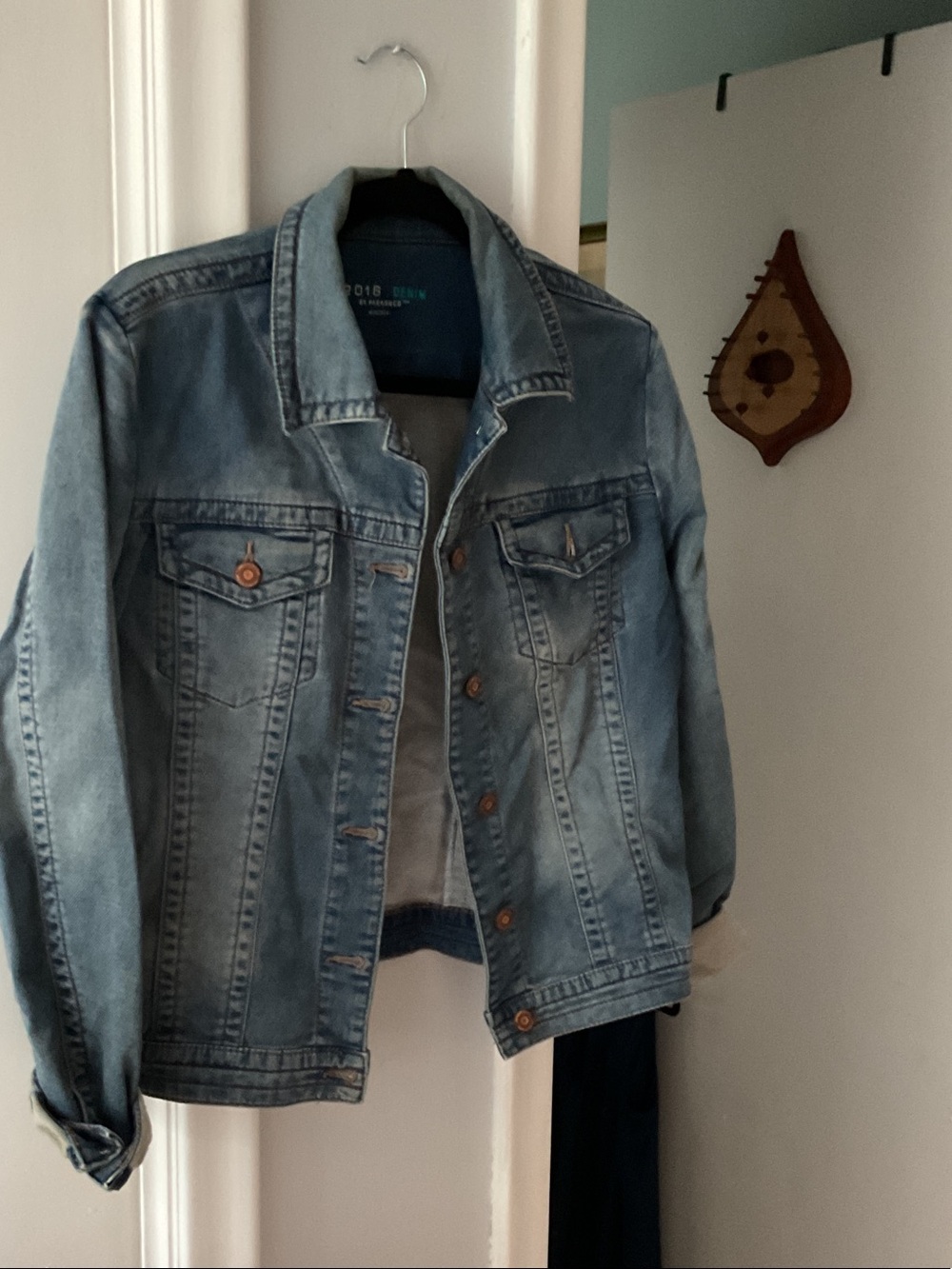 G018: Parasuco Light Blue Denim Jacket